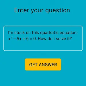 Text Question Example